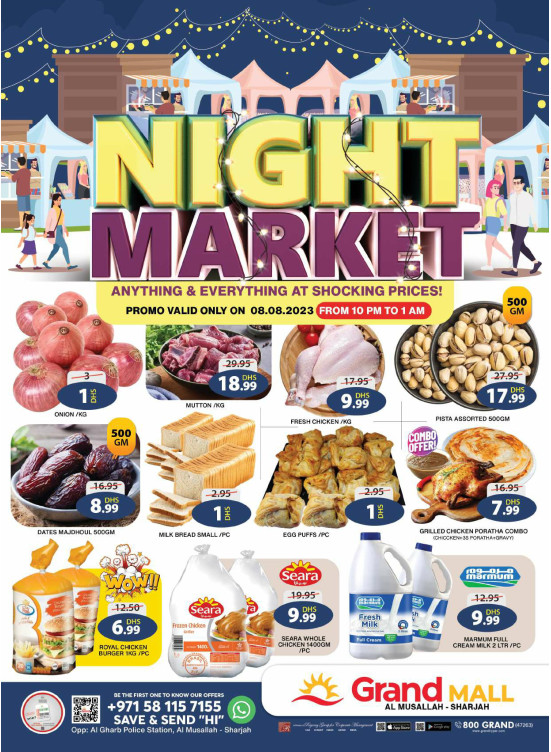 Night Deals - Grand Mall Sharjah