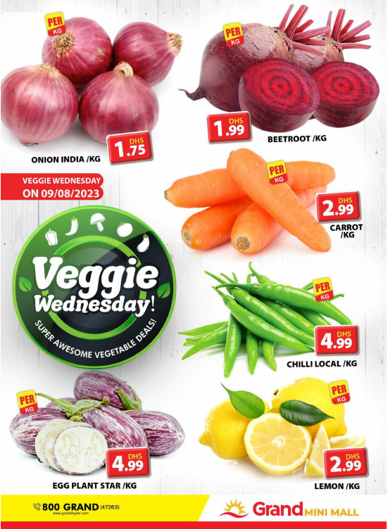 Veggie Wednesday - Grand Mini Mall
