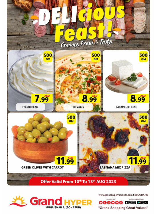 Delicious Feast - Grand Hyper Muhaisnah