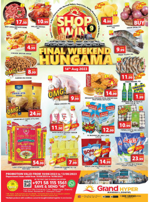Weekend Deals - Grand Hyper Muhaisnah