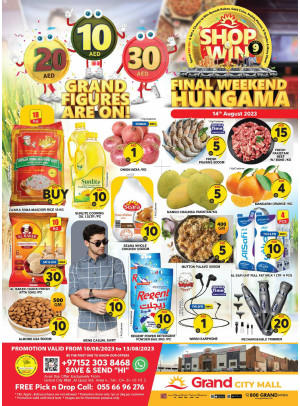 Weekend Deals - Grand City Mall