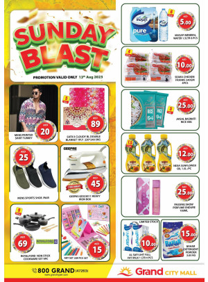 Sunday Blast - Grand City Mall
