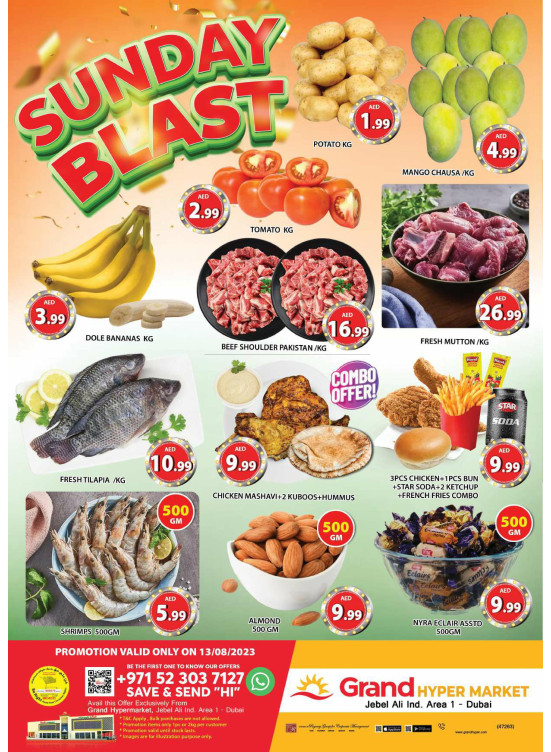 Sunday Blast - Grand Hypermarket Jebel Ali