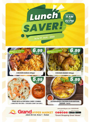 Lunch Saver - Grand Hypermarket Jebel Ali
