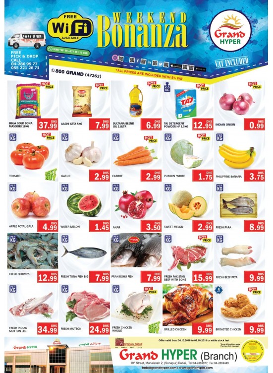 Weekend Bonanza - Grand Hyper Muhaisnah
