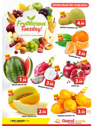 Fruitilicious Tuesday - Grand Hyper Muhaisnah