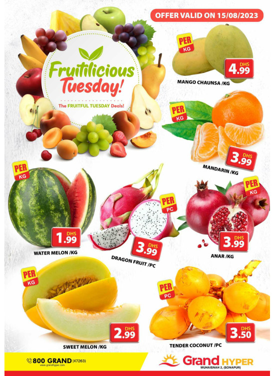 Fruitilicious Tuesday - Grand Hyper Muhaisnah