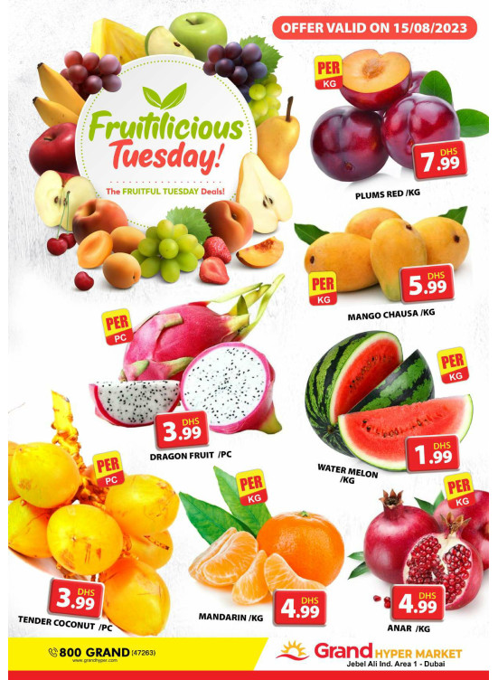 Fruitilicious Tuesday - Grand Hypermarket Jebel Ali
