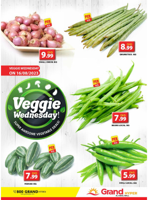 Veggie Wednesday - Grand Hyper Al khail Mall