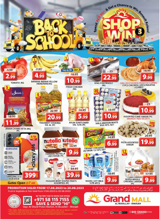 Weekend Deals - Grand Mall Sharjah