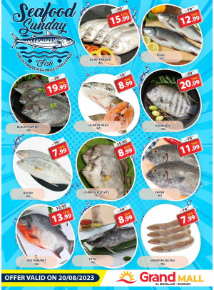 Seafood Sunday - Grand Mall Sharjah
