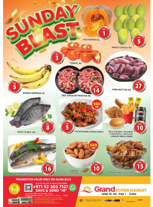 Sunday Blast - Grand Hypermarket Jebel Ali