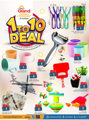1 To 10 QR Deals - Grand Express Aziziyah