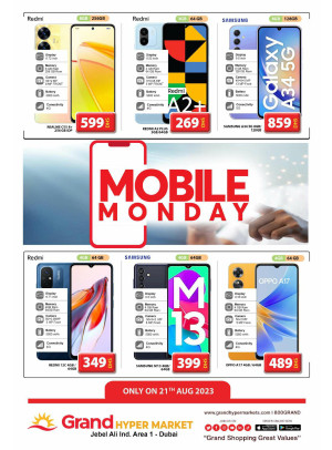 Monday Deals - Grand Hypermarket Jebel Ali