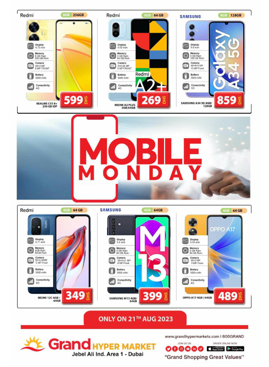 Monday Deals - Grand Hypermarket Jebel Ali