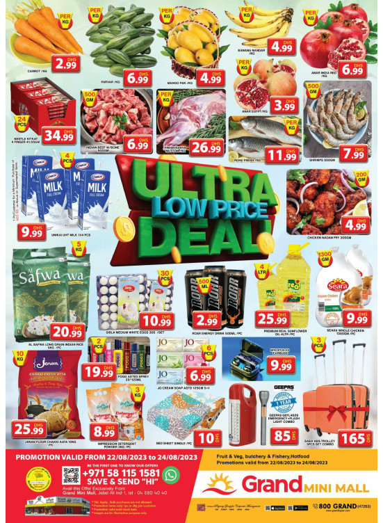 Ultra Low Price Deal - Grand Mini Mall