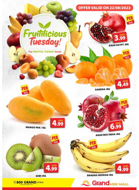 Fruitilicious Tuesday - Grand Mini Mall