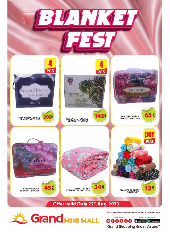 Blanket Fest - Grand Mini Mall