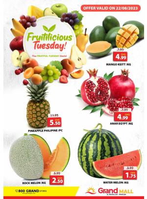 Fruitilicious Tuesday - Grand Mall Sharjah