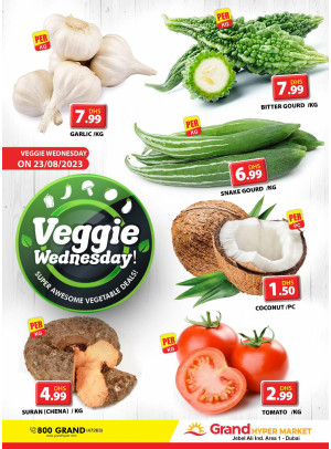 Veggie Wednesday - Grand Hypermarket Jebel Ali
