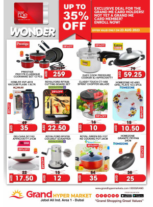 Wonder Deals - Grand Hypermarket Jebel Ali