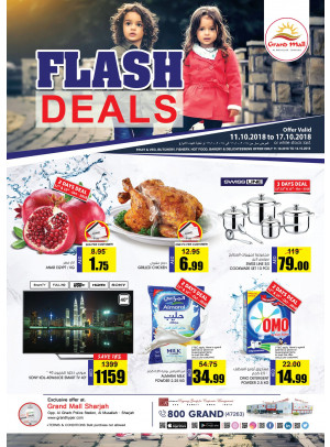 Flash Deals - Grand Mall Sharjah