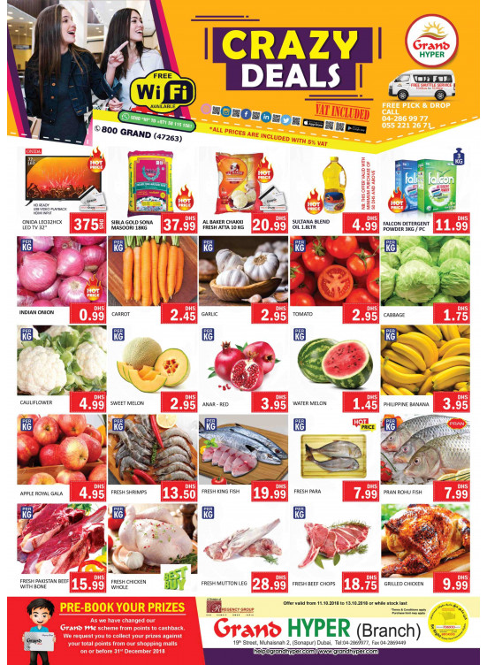 Crazy Deals - Grand Hyper Muhaisnah