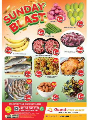 Sunday Blast - Grand Hypermarket Jebel Ali