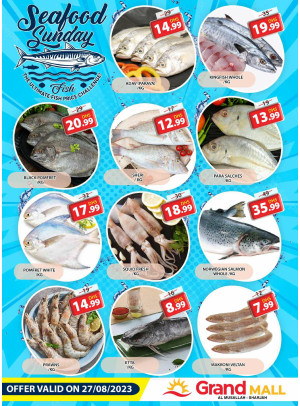 Seafood Sunday - Grand Mall Sharjah