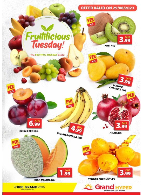 Fruitilicious Tuesday - Grand Hyper Muhaisnah