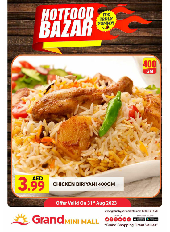 Hot Food Bazar - Grand Mini Mall