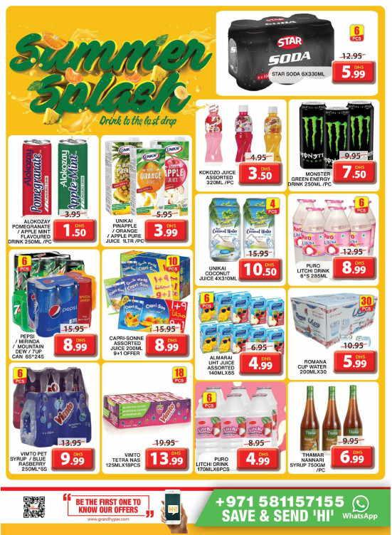 Summer Deals - Grand Mall Sharjah