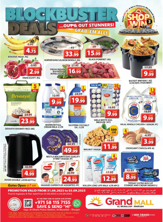 Weekend Deals - Grand Mall Sharjah