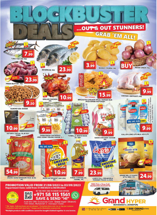 Weekend Deals - Grand Hyper Muhaisnah