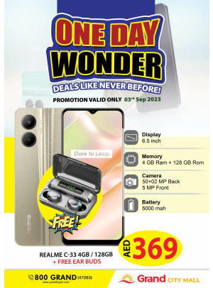 One Day Wonder - Grand City Mall