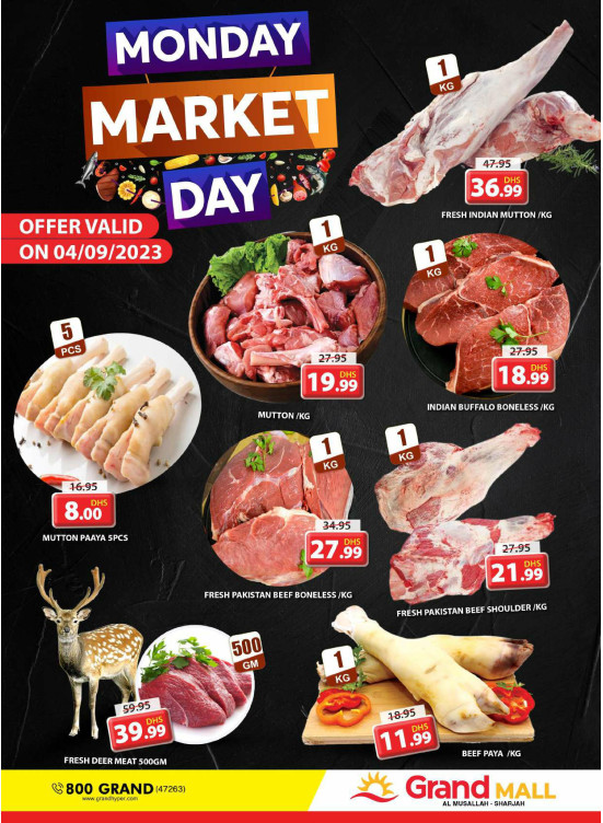 Meat Monday - Grand Mall Sharjah