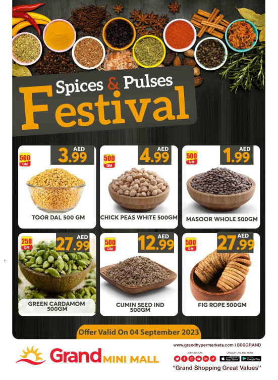 Spices & Pulses Festival - Grand Mini Mall