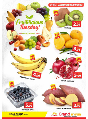 Fruitilicious Tuesday - Grand Hyper Muhaisnah