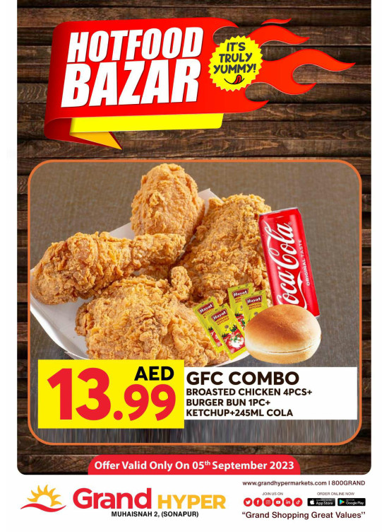 Hot Food Bazar - Grand Hyper Muhaisnah