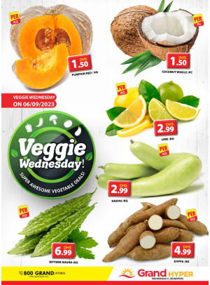 Veggie Wednesday - Grand Hyper Muhaisnah