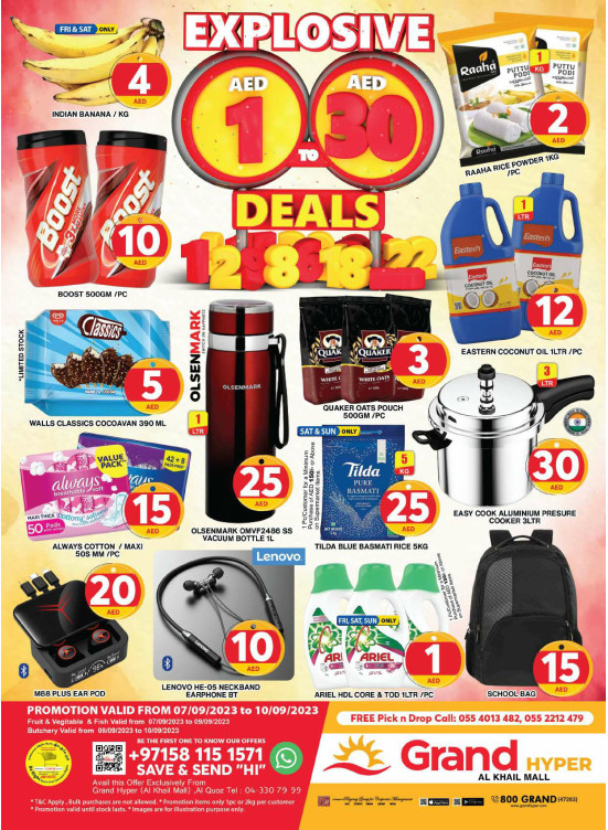 Weekend Deals - Grand Hyper Al Khail Mall