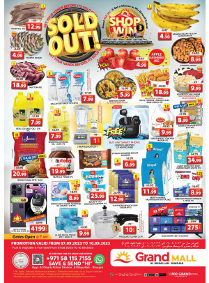 Weekend Deals - Grand Mall Sharjah