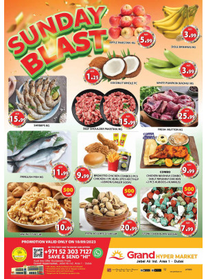 Sunday Blast - Grand Hypermarket Jebel Ali