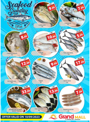 Seafood Sunday - Grand Mall Sharjah