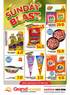 Sunday Blast - Grand Hyper Muhaisnah