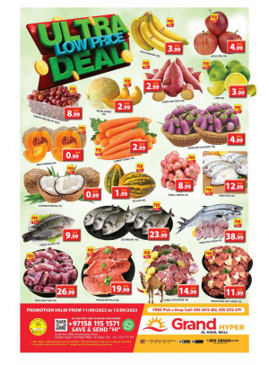 Ultra Low Price Deal - Grand Hyper Al Khail Mall
