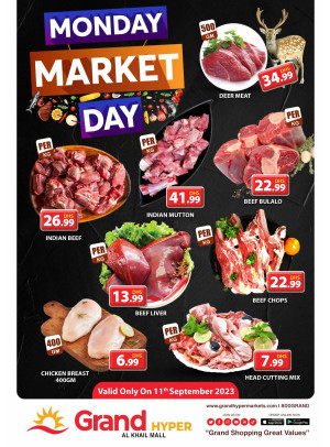 Meat Monday - Grand Hyper Al Khail Mall
