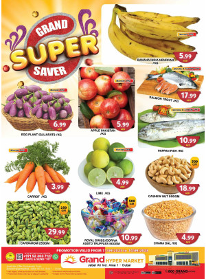 Grand Super Saver - Grand Hypermarket Jebel Ali