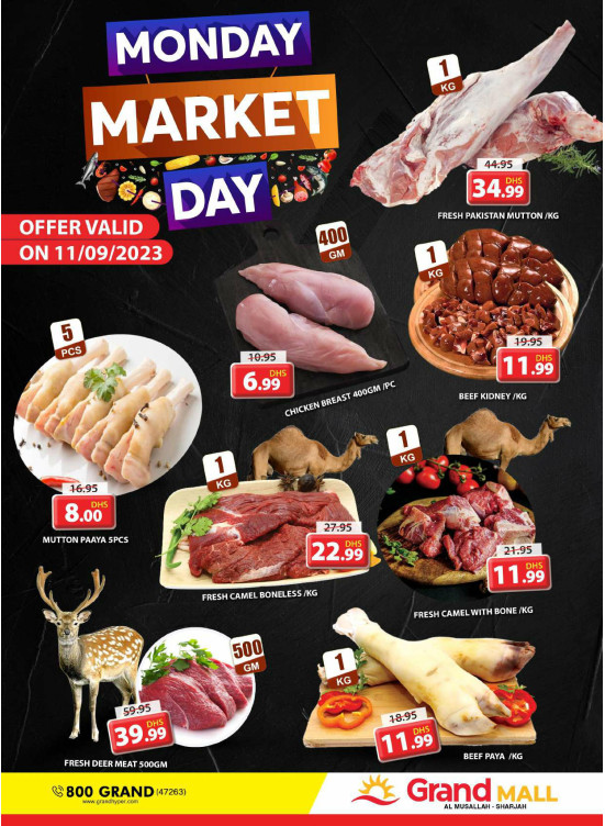 Meat Monday - Grand Mall Sharjah
