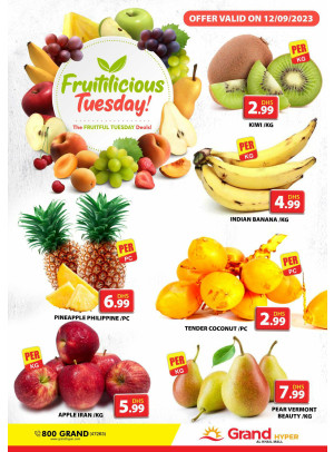 Fruitilicious Tuesday - Grand Hyper Al Khail Mall